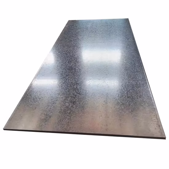 AISI GB JIS Dx51d G. I tira, placa de chapa de acero galvanizado de acero recubierto de zinc con precio bajo