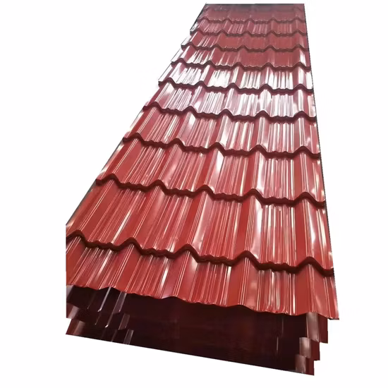 SGLCC Hojas de techo Zinc Aluminio Az150 G550 Material de construcción Zincalume Gl galvanizado anti dedo Teja de acero corrugado Hoja de techo Galvalume recubierta de Aluzinc