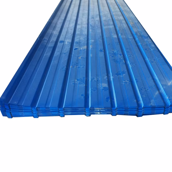Bwg30/30 Gauge/0.3mm exportado a Somalia Gi color galvanizado techos de acero corrugado/techo de chapa de hierro